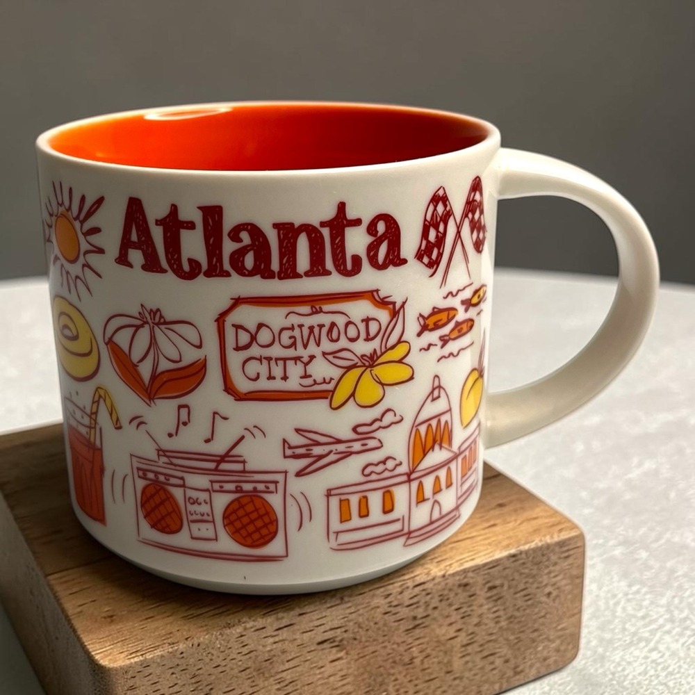 Starbucks Atlanta Georgia Been There Series Collection 14oz Coffee Tea Cup Mug